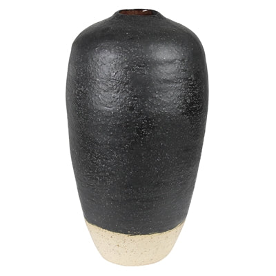 Umbria Vase, Black