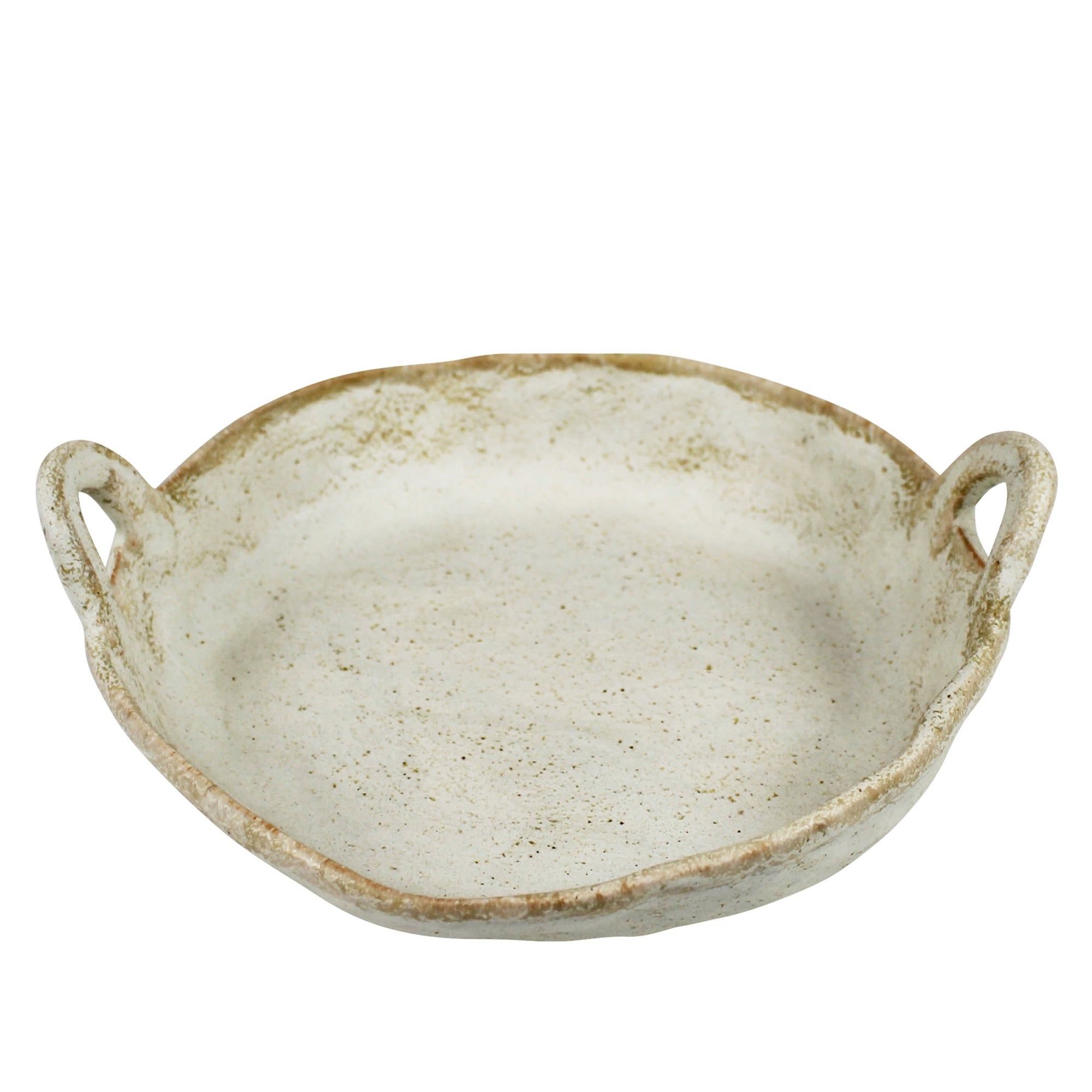 Platter with Handles, Ceramic