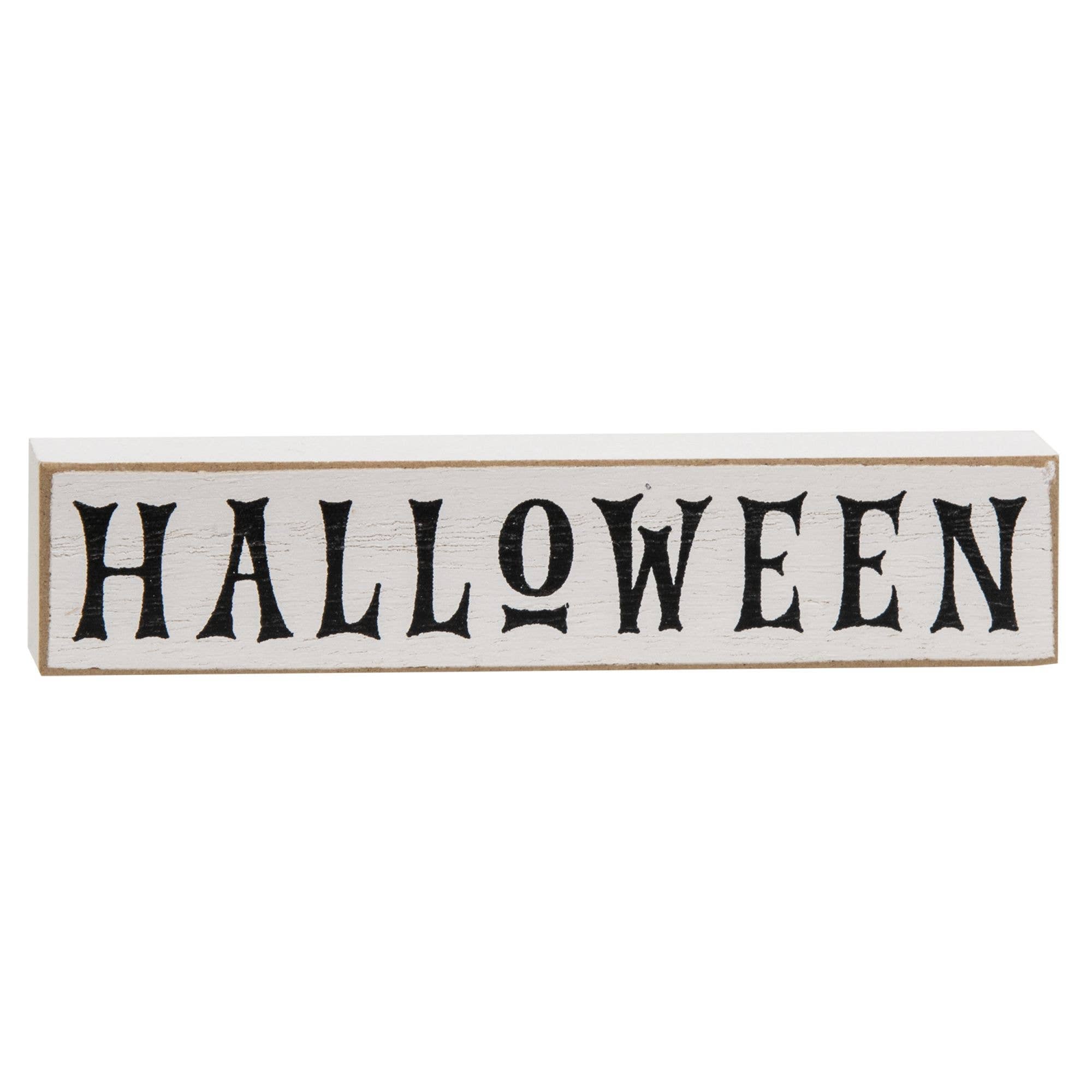Happy Halloween & Pumpkin Blocks (S/3)