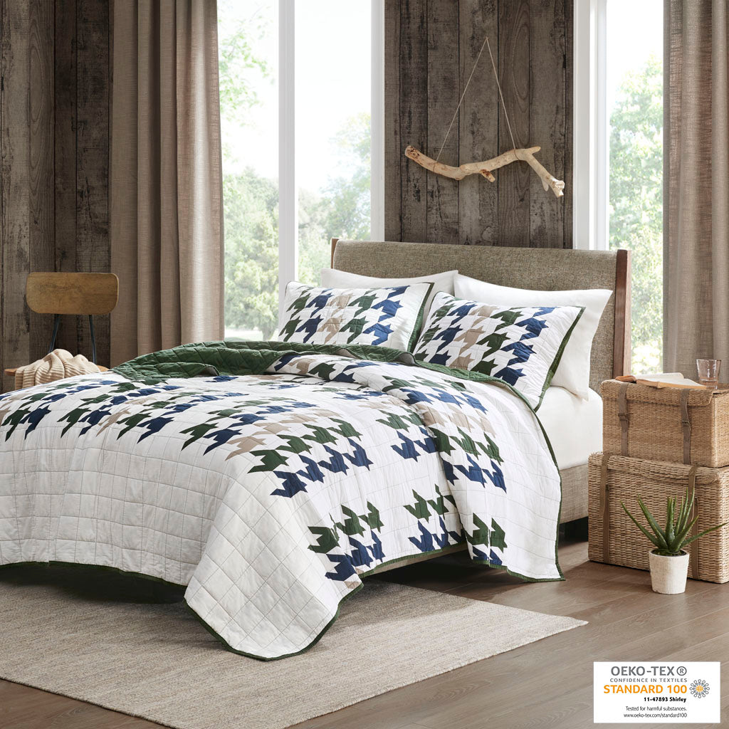 Hudson 100% Cotton Oversized Quilt Mini Set