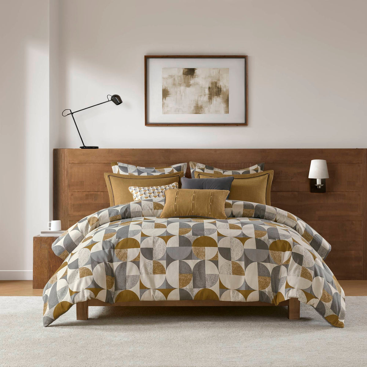 Jacquard Oversized Duvet Style Comforter Set