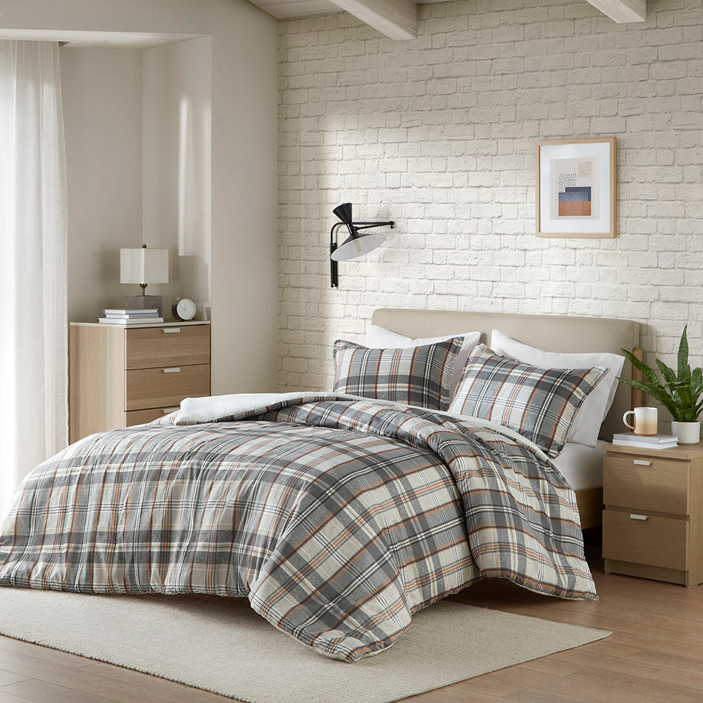Blake Embroidered Duvet Cover Set