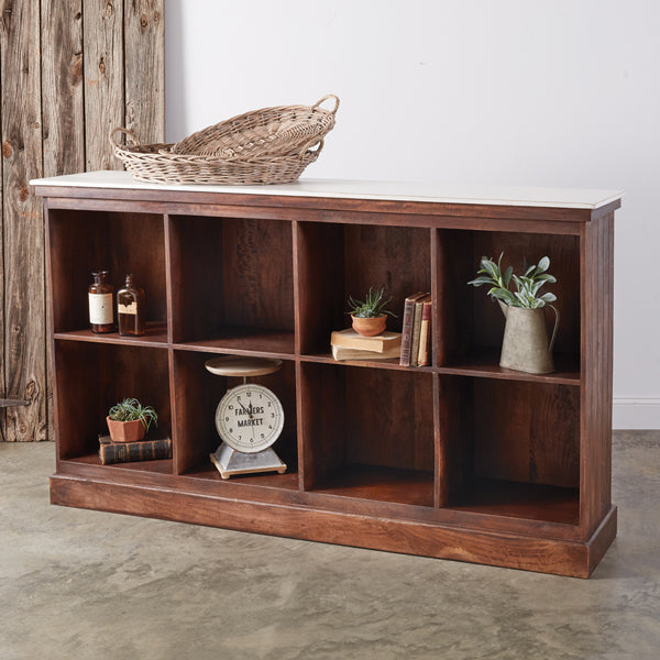 Beadboard Point of Sale Cabinet