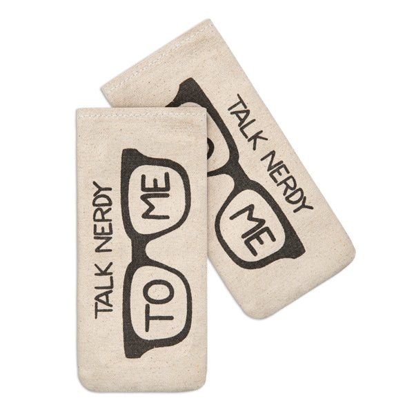 Talk Nerdy To Me Eyeglass Case
