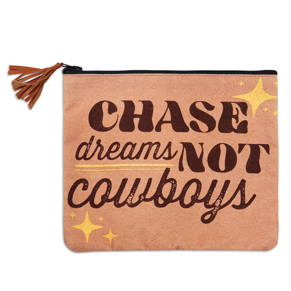 Chase Dreams Not Cowboys Travel Bag