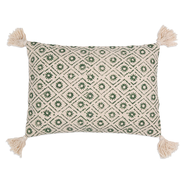Serendipity Sage Artisan Sun Throw Pillow