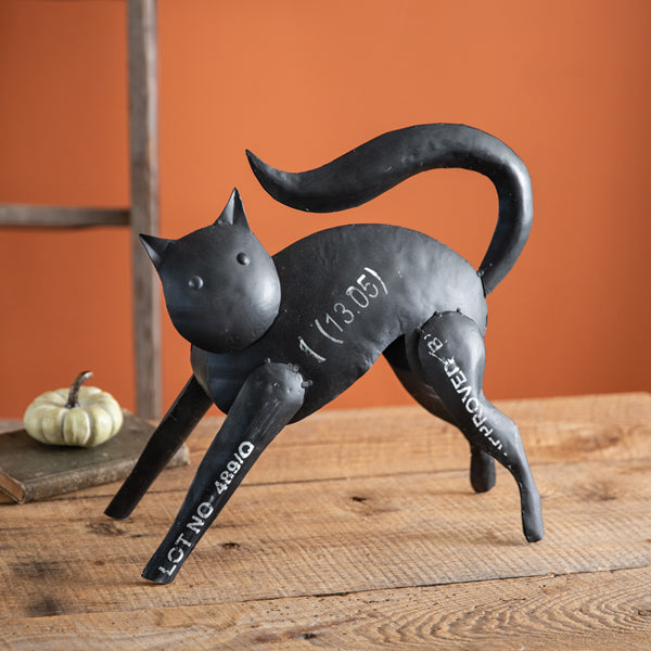 Recycled Metal Cat