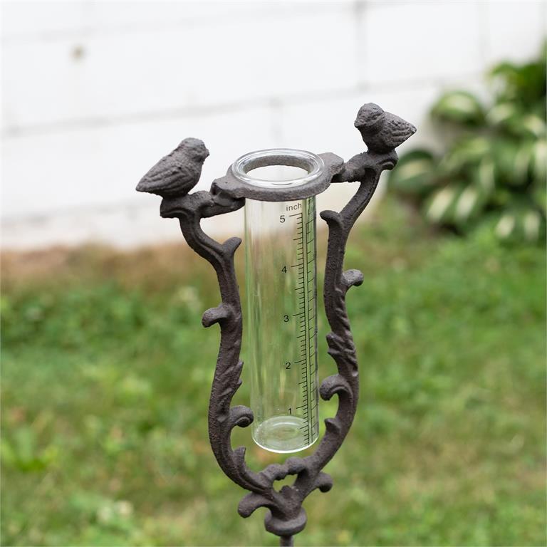 Rain Gauge Garden Stake