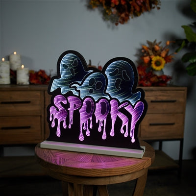 Large Triple Ghost/Spooky Infinity Light