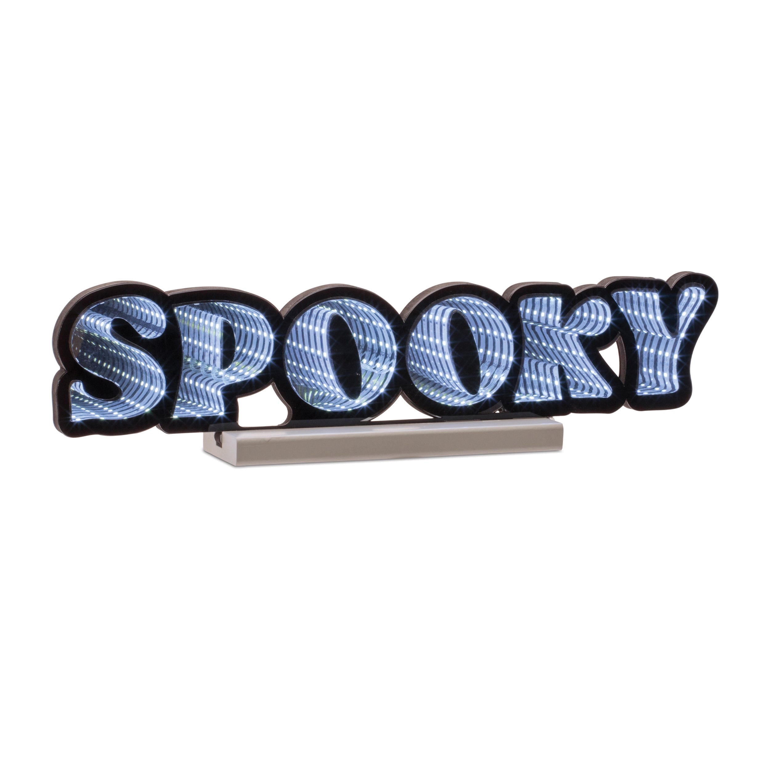 Spooky Infinity Light 20"L x 5"H Acrylic UL Plug