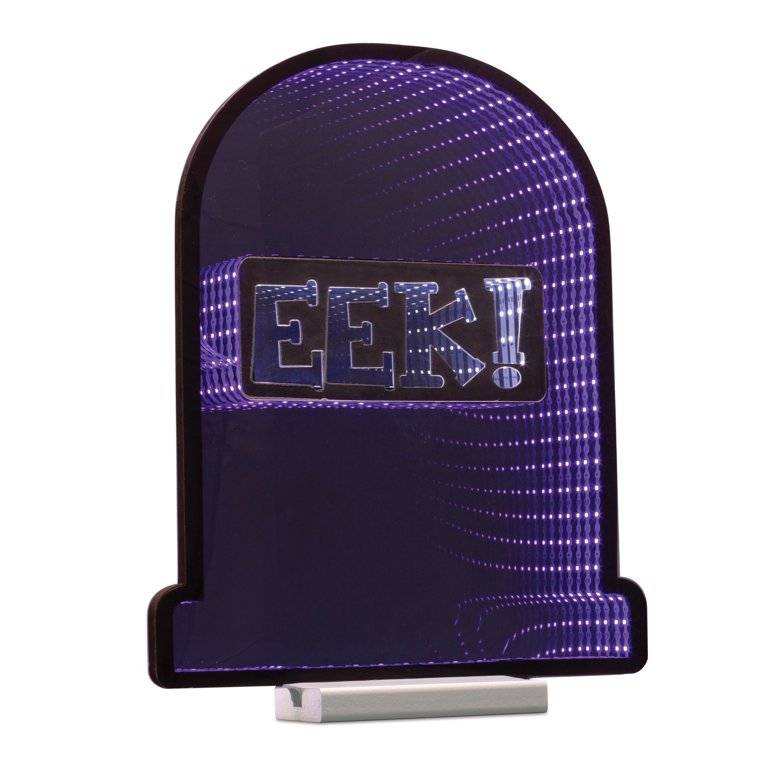EEK! Tombstone Infinity Light 16”H Acrylic UL Plug