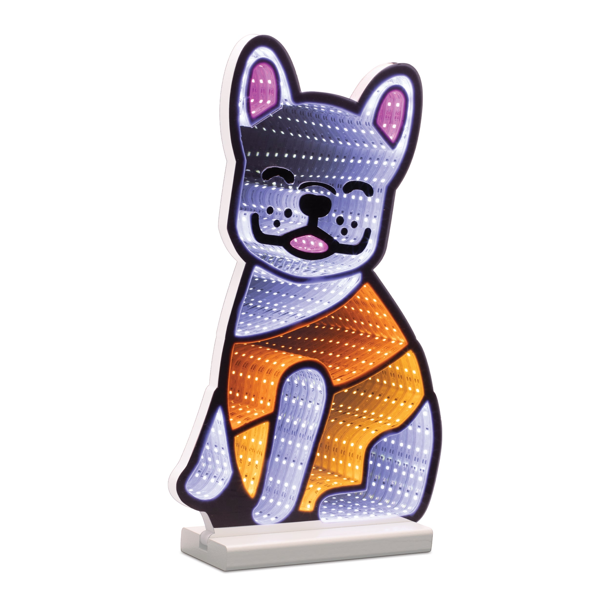 Dog Infinity Light 16”H Acrylic UL Plug