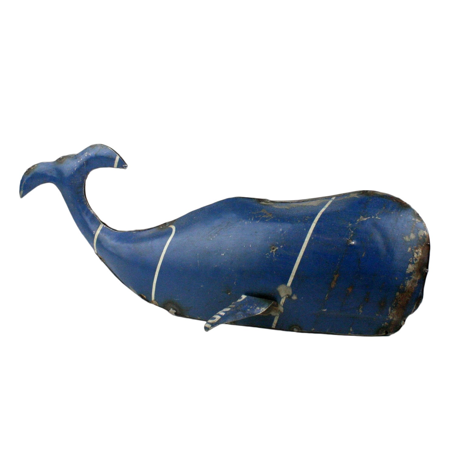 Reclaimed Metal Whale