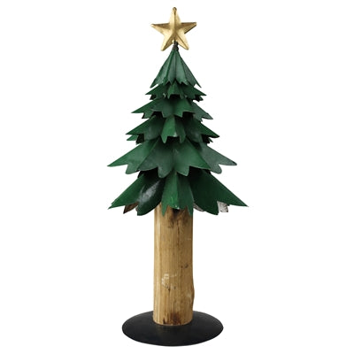 Purdy Tree with Wood Trunk