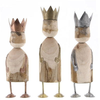 Wise Men & Metal - Set of 3