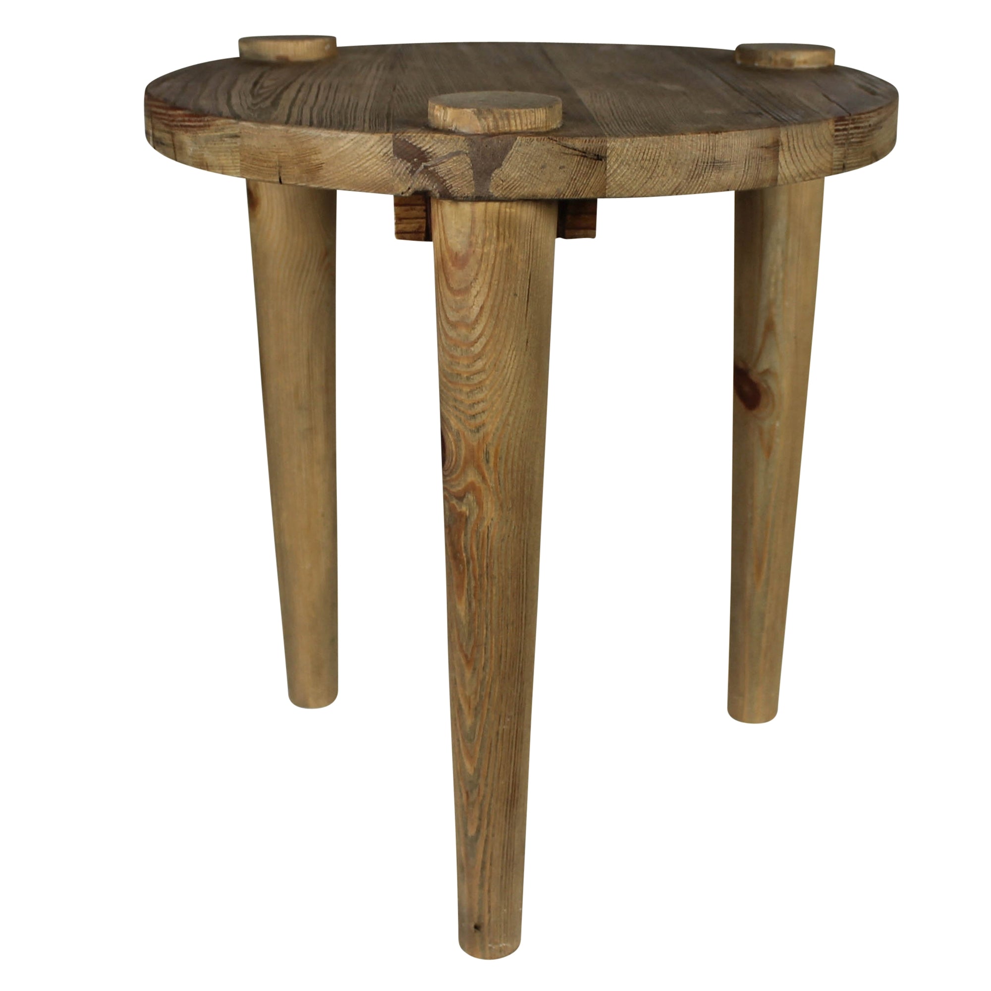Pine Wood Side Table