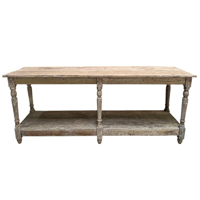 Peabody Book Table, Reclaimed Wood