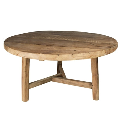 Jaffa Low Coffee Table, Reclaimed Wood