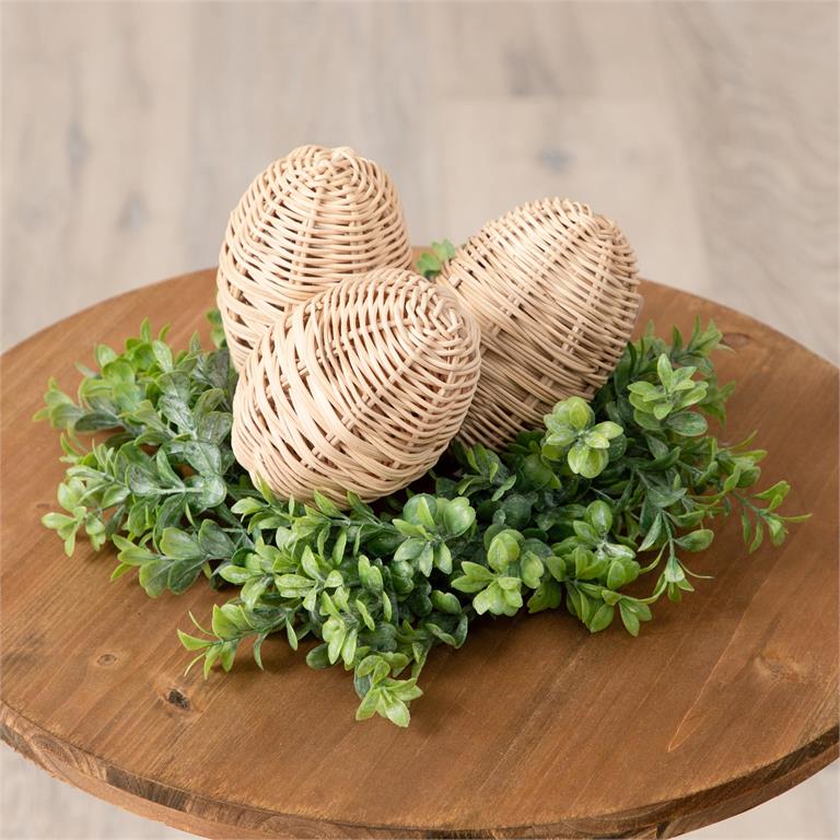 Rattan Easter Eggs