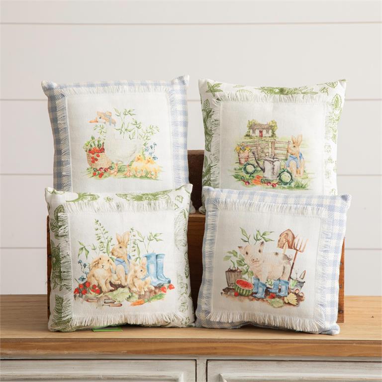 Mini Pillows - Garden Friends