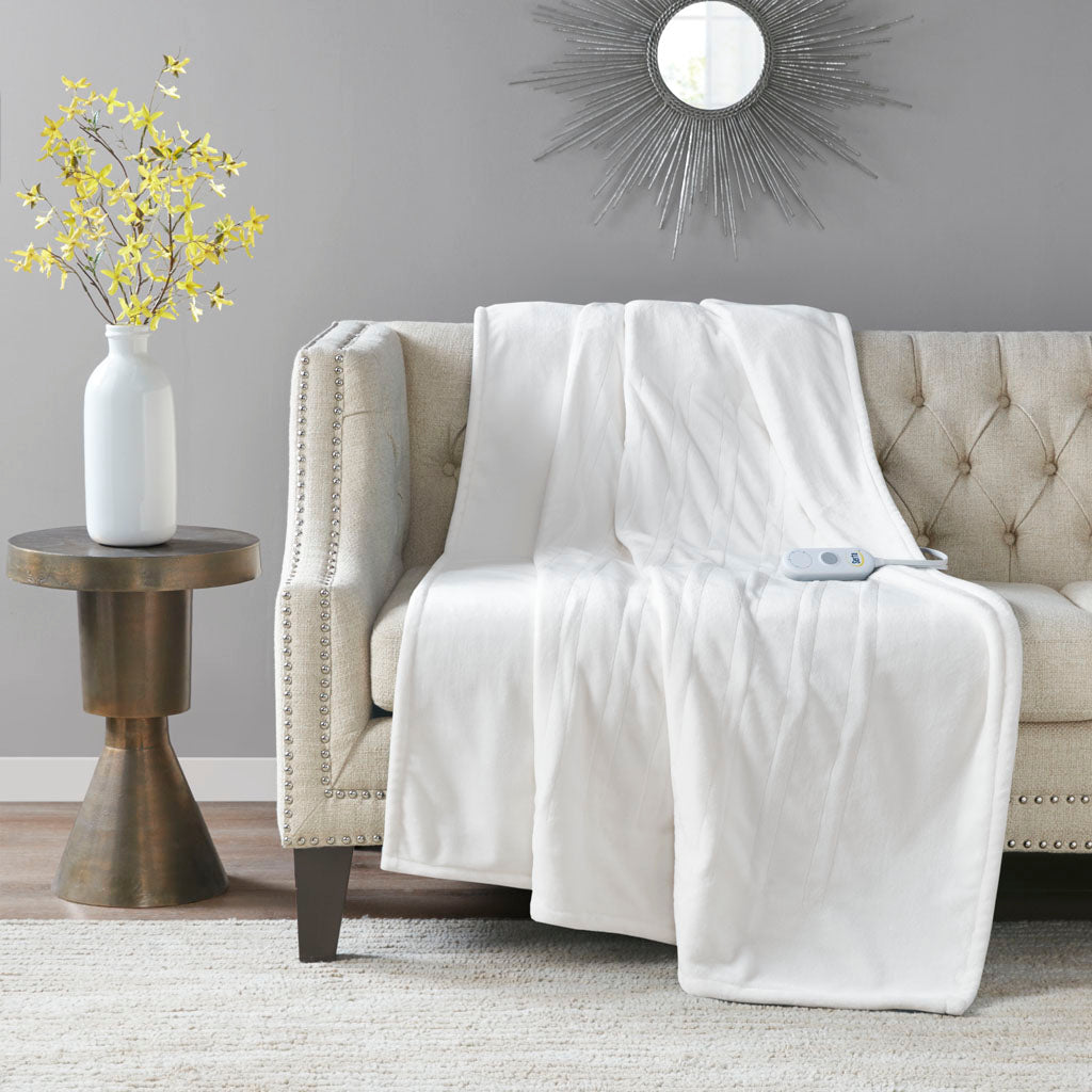 Plush Heated Throw