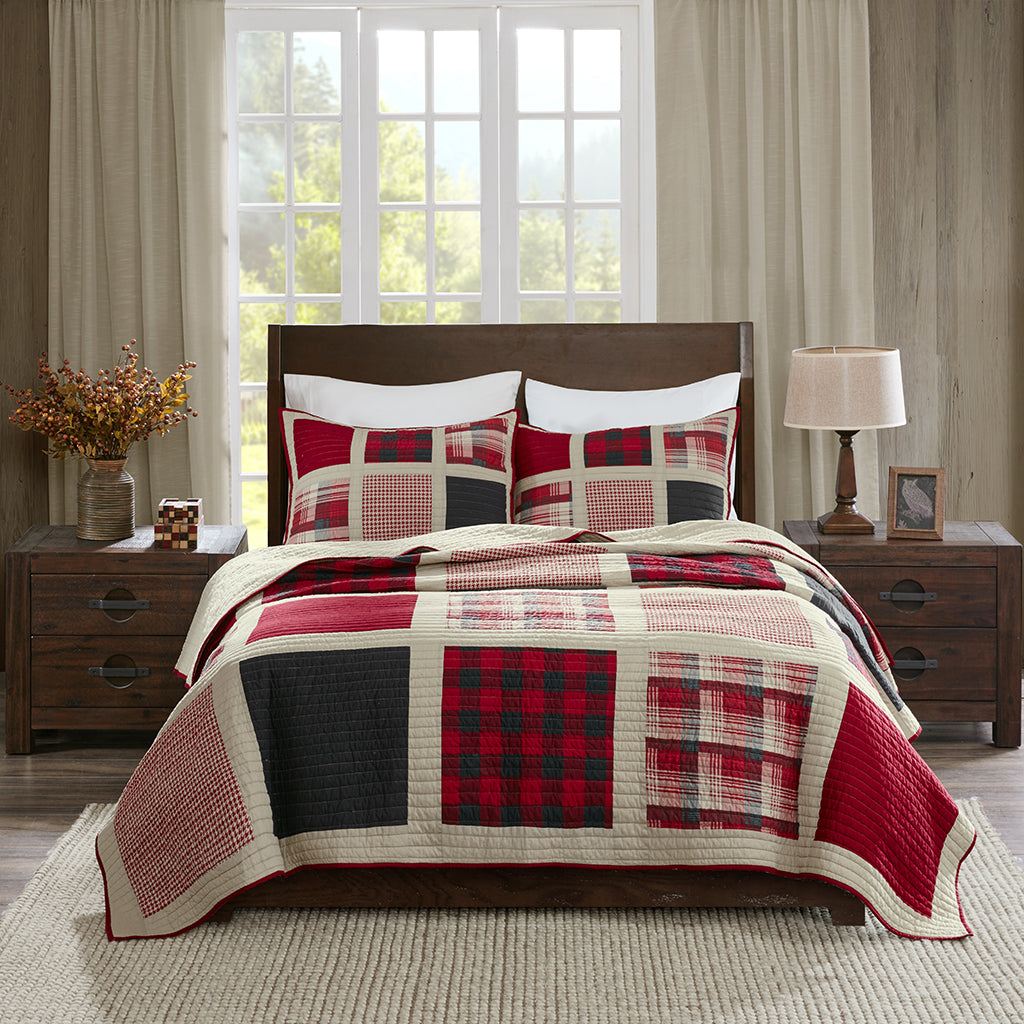 Huntington Oversized Cotton Quilt Set