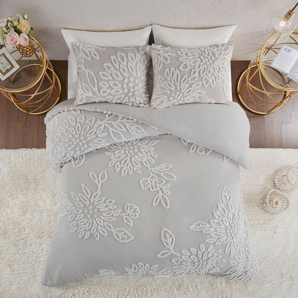 Veronica 6 Piece Printed Duvet Cover Set