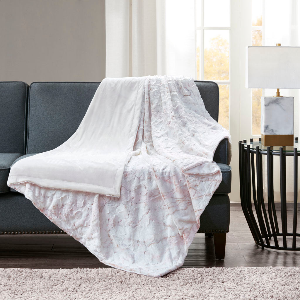 Sachi Faux Fur Throw