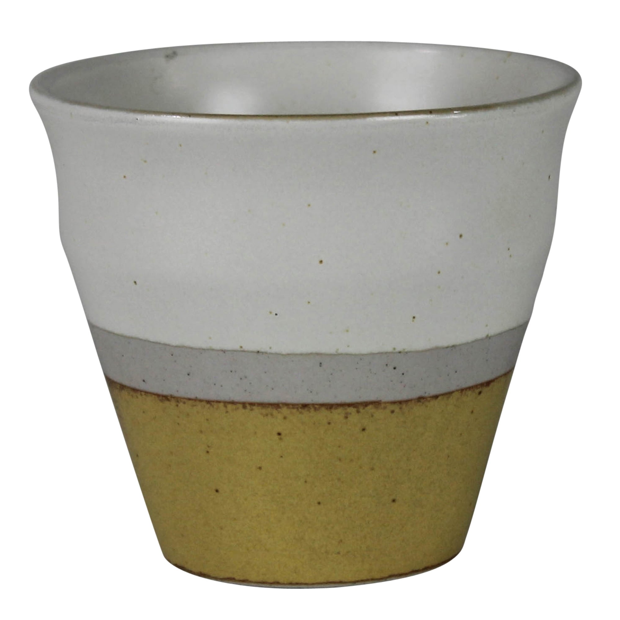 Tumbler, Ceramic, Ochre