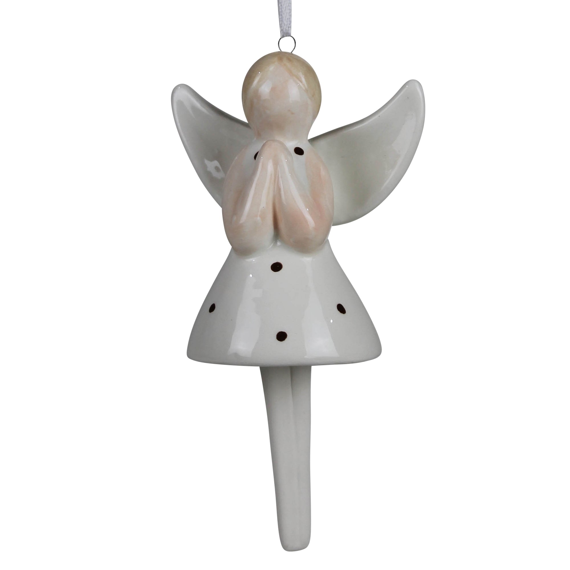 Ballerina Ornament, Ceramic