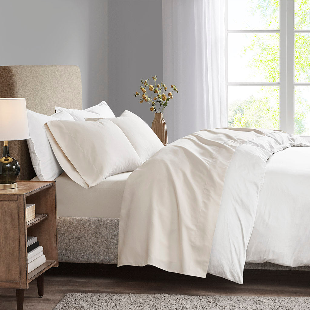 3M Microcell Luxurious Brushed Microfiber Deep Pocket Sheet Set