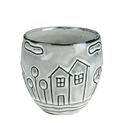 Costa Cachepot, Ceramic - Sm