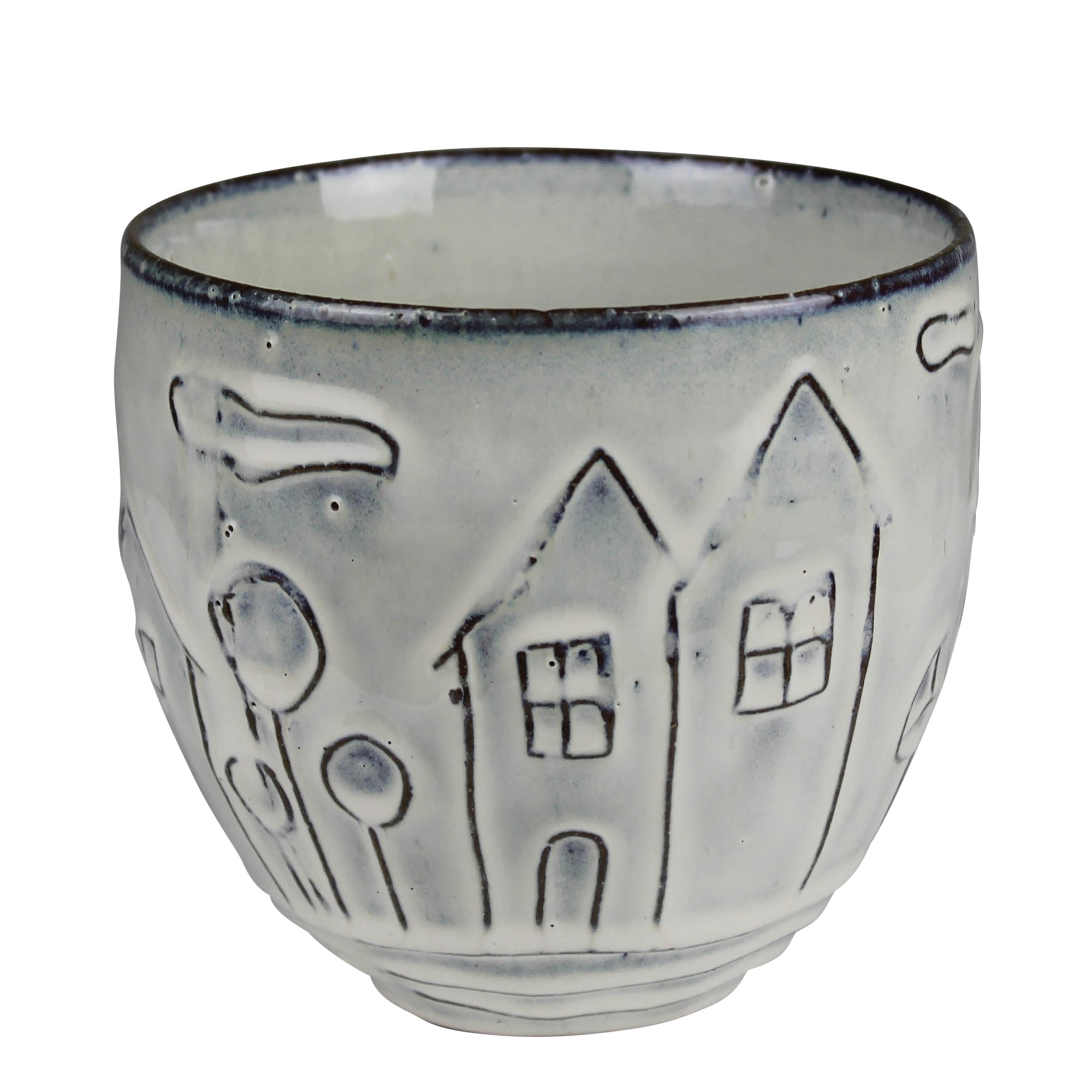 Costa Cachepot, Ceramic - Med