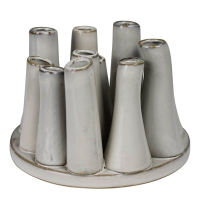 Cluster of 12 Tube Vases
