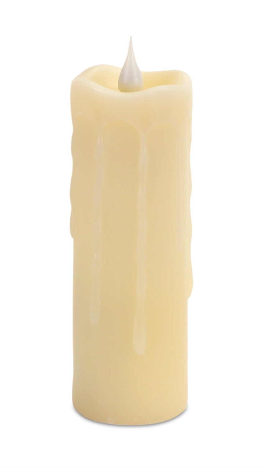Simplux LED Votive w/6 Hr Timer 1.75"D x 6"H Wax/ (Requires 2 AA Batteries, Not Included)
