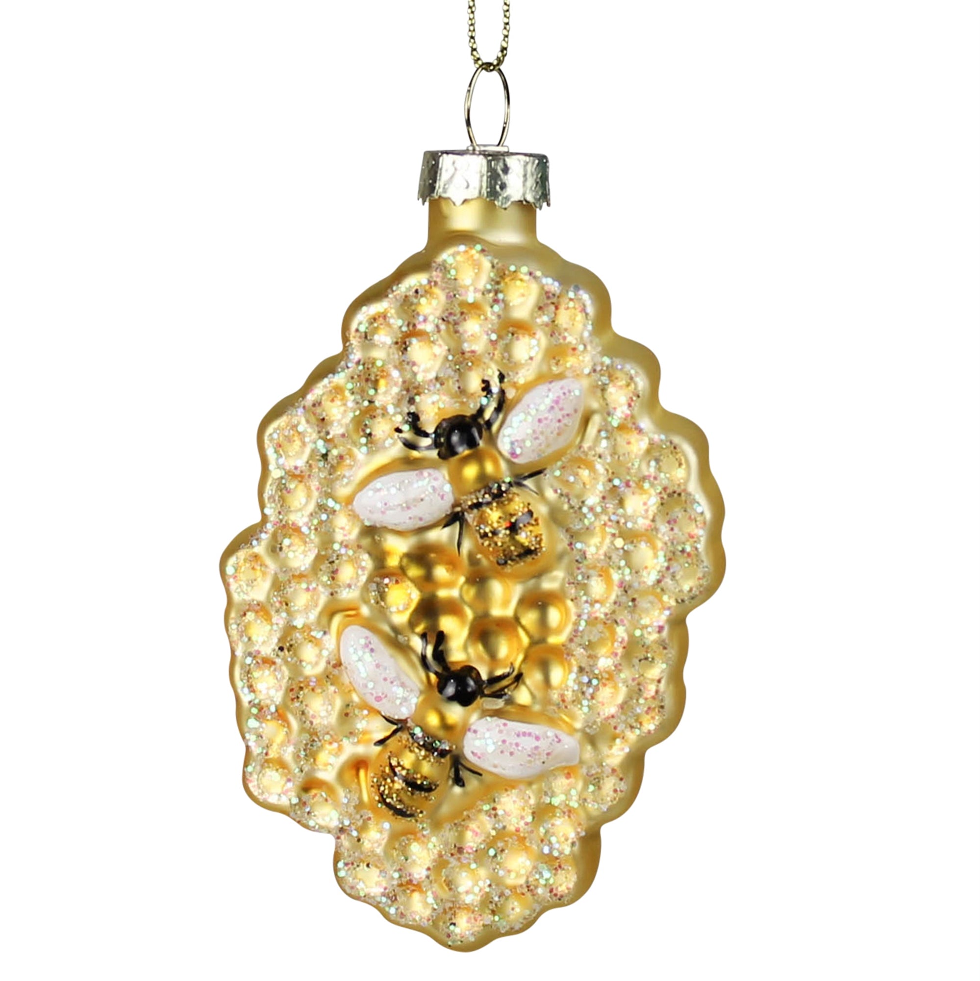 Honeycomb Ornament, Glass