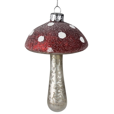 Mushroom Ornament - Lrg
