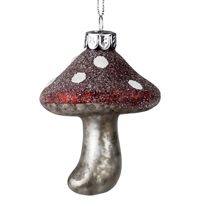 Mushroom Ornament - Wide