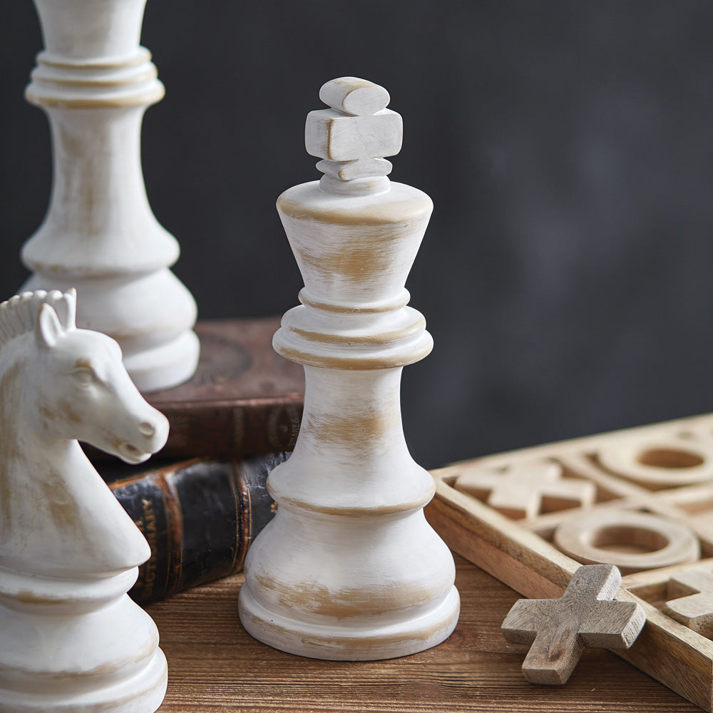 King Chess Sculpture