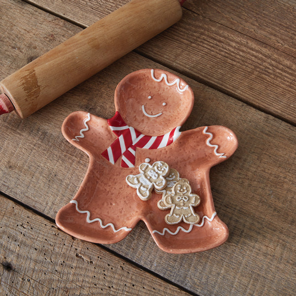 Gingerbread Plates (S/2)