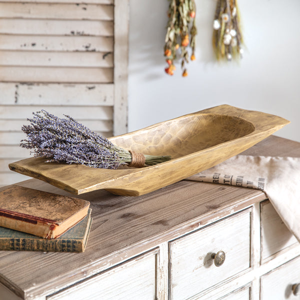 Extra Long Centerpiece Trencher Bowl