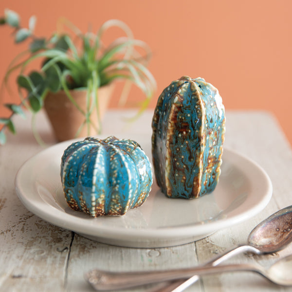 Cactus Breeze Salt and Pepper Shakers
