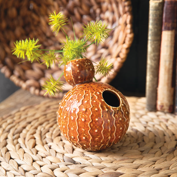 Sun-Baked Barrel Cactus Bud Vase