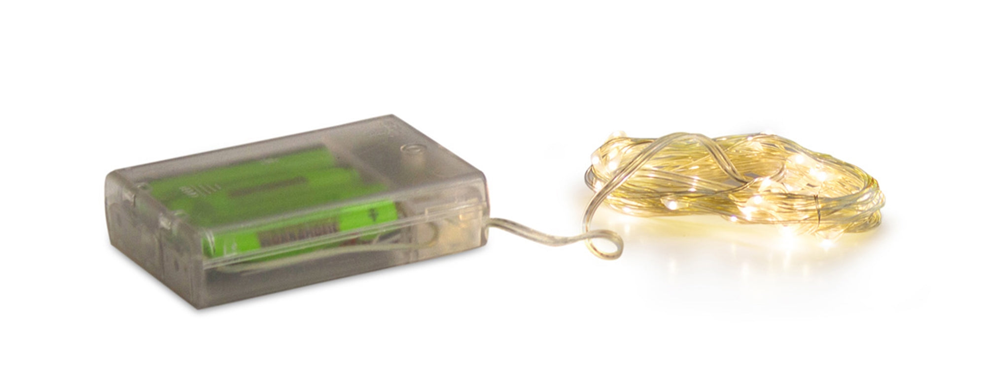 Mini LED String Light w/6 Hr Timer x 40 Lights (Requires 3 AA Batteries, Not Included)