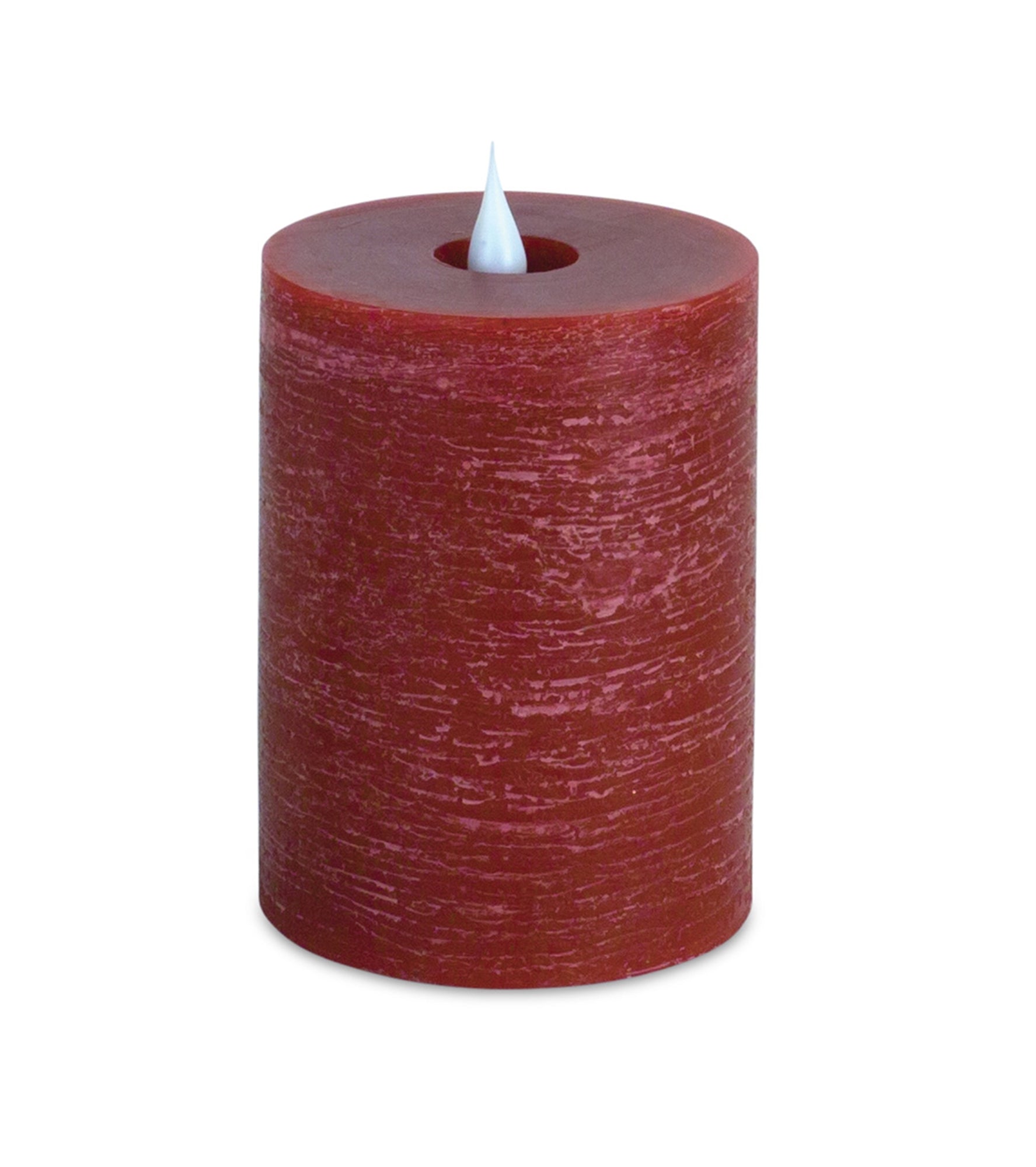 Simplux LED Designer Candle w/4 and 8 Hr Timer 3.5" x 5.5"H Wax/ (Requires 2 C Batteries, Not