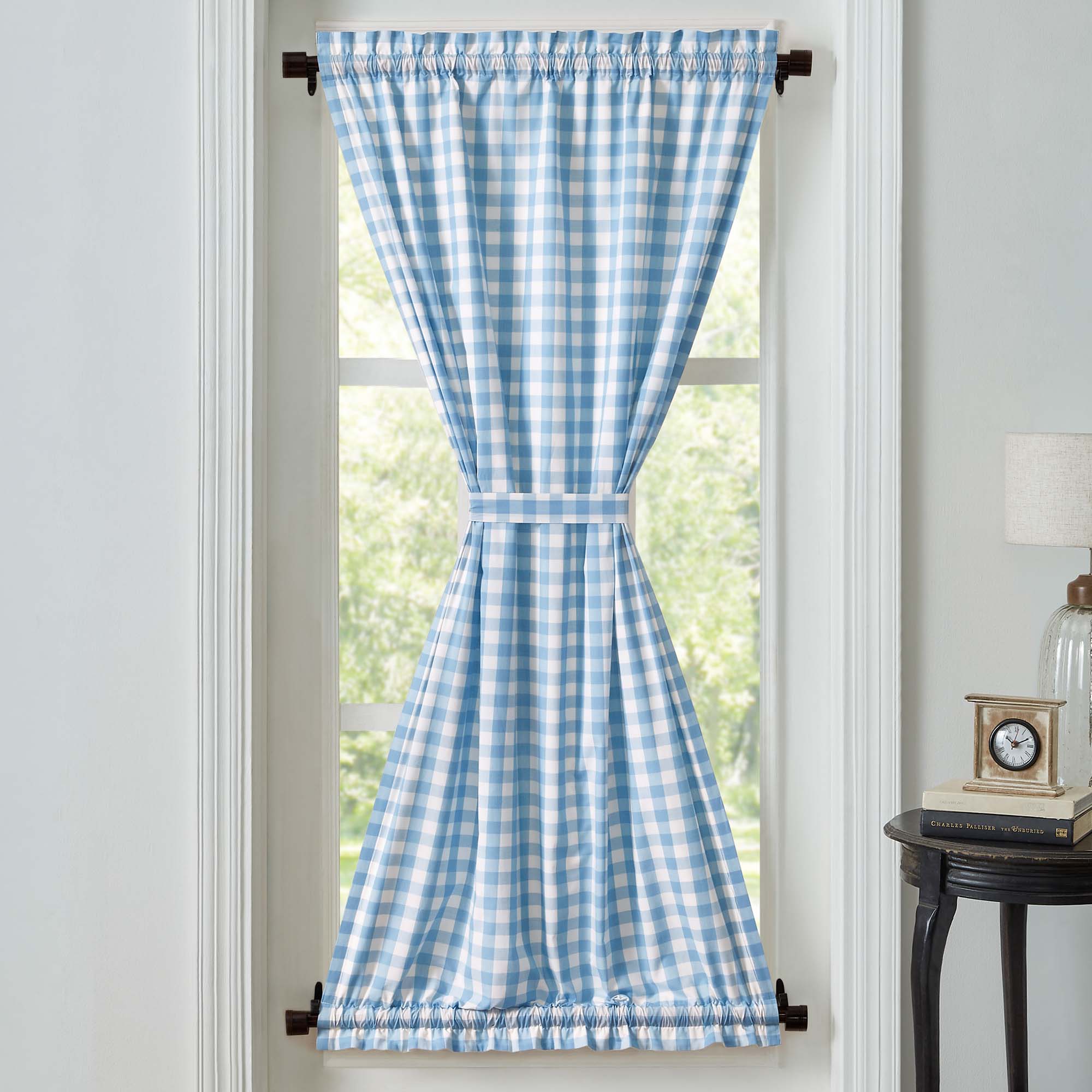 Annie Buffalo Blue Check Door Panel