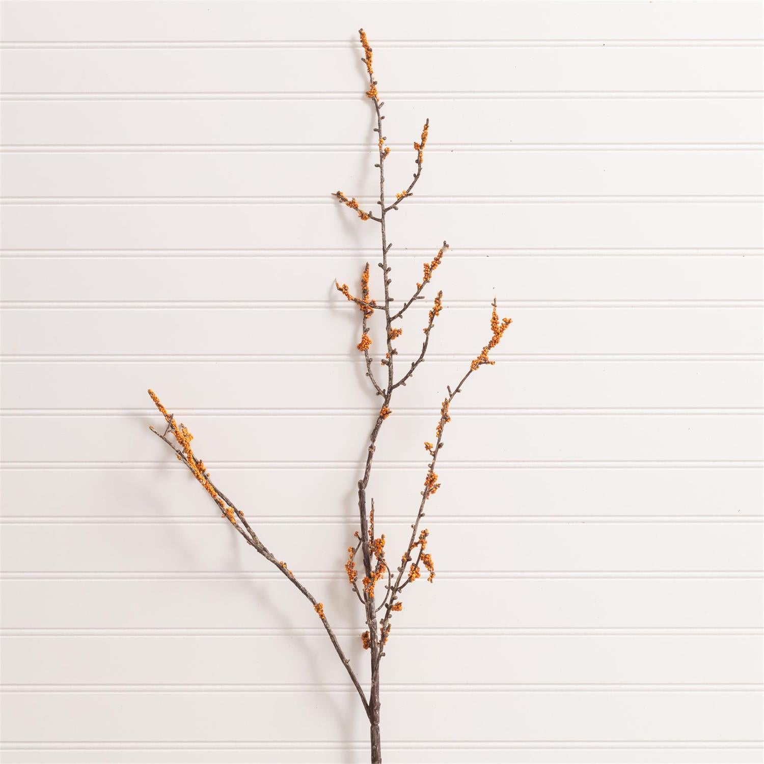 Spray - Mini Clusters of Orange Berries