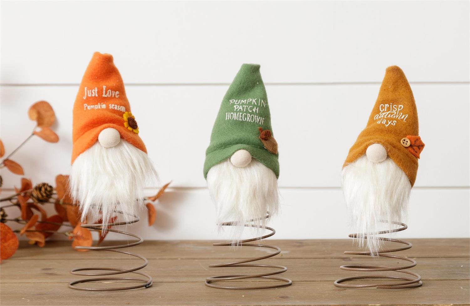 Fall Gnomes On Springs
