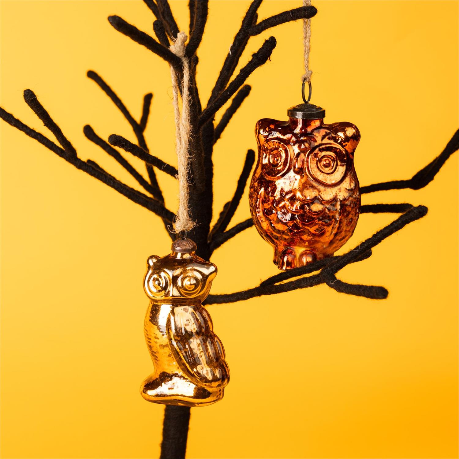 Ornaments - Autumn Owls (2 Styles)