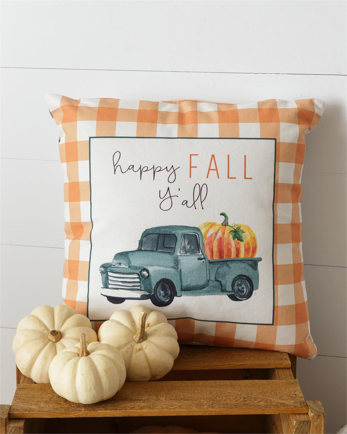 Pillow - Happy Fall Ya'll, Two-Sided